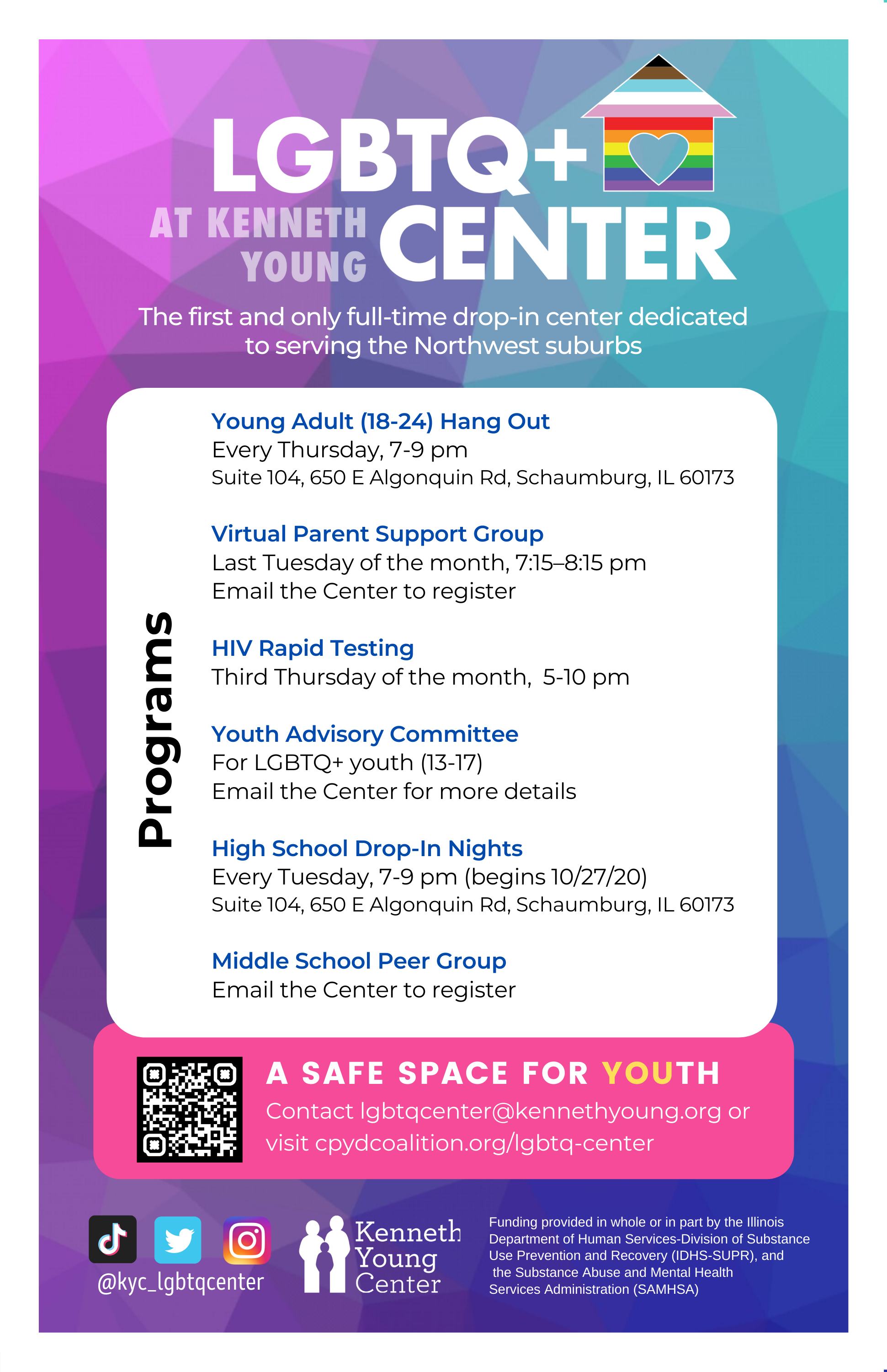 Youth, Adult & Senior Services | Kenneth Young Center