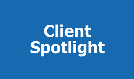 Client Spotlight Header Graphic